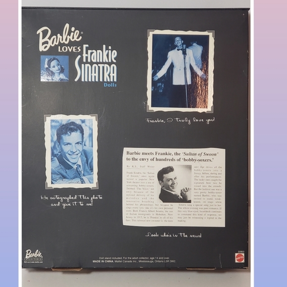 🎼Barbie loves Frank Sinatra Dolls🎼 - Picture 3 of 5